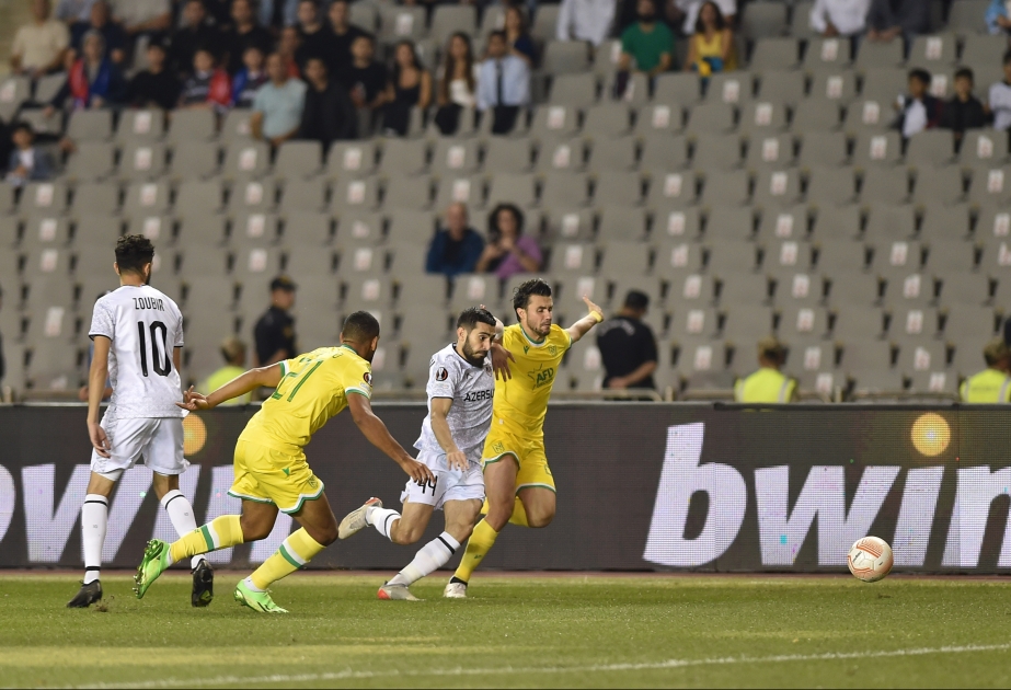 UEFA Avropa Liqası: "Qarabağ" - "Nant" oyunu başlayıb
