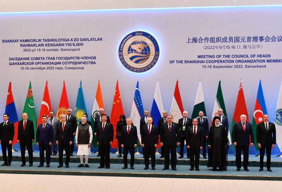 Samarkand: Präsident Ilham Aliyev nimmt am Gipfeltreffen der SCO teil