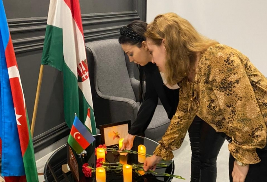 Macarıstandakı Azərbaycan Evində şəhidlərimiz üçün güşə yaradılıb