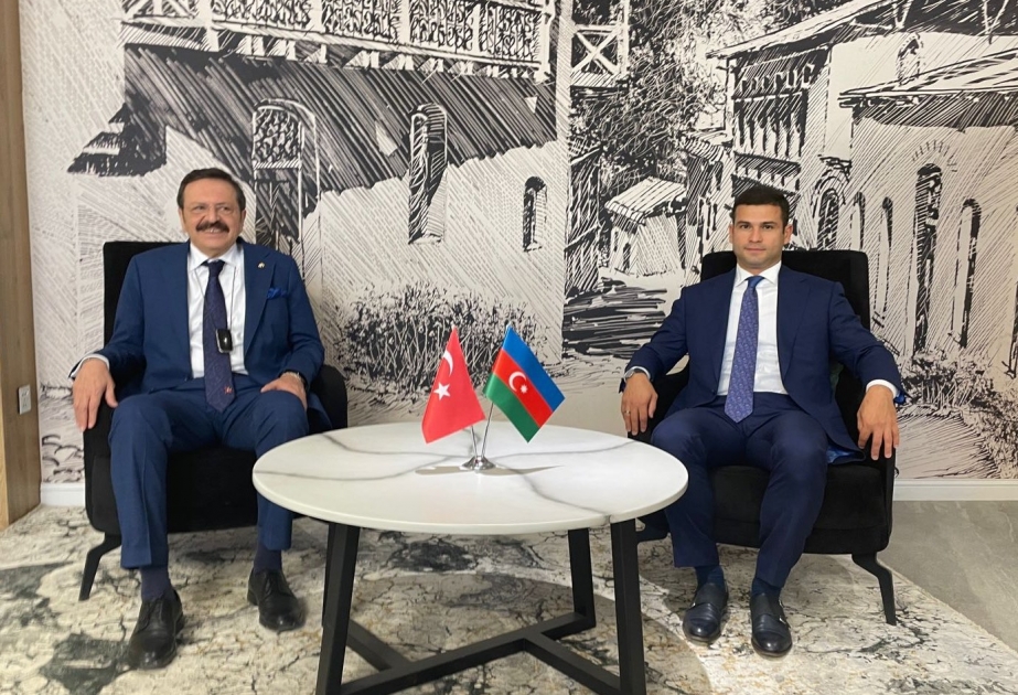 KOBİA və Türk Ticarət və Sənaye Palatası arasında görüş keçirilib