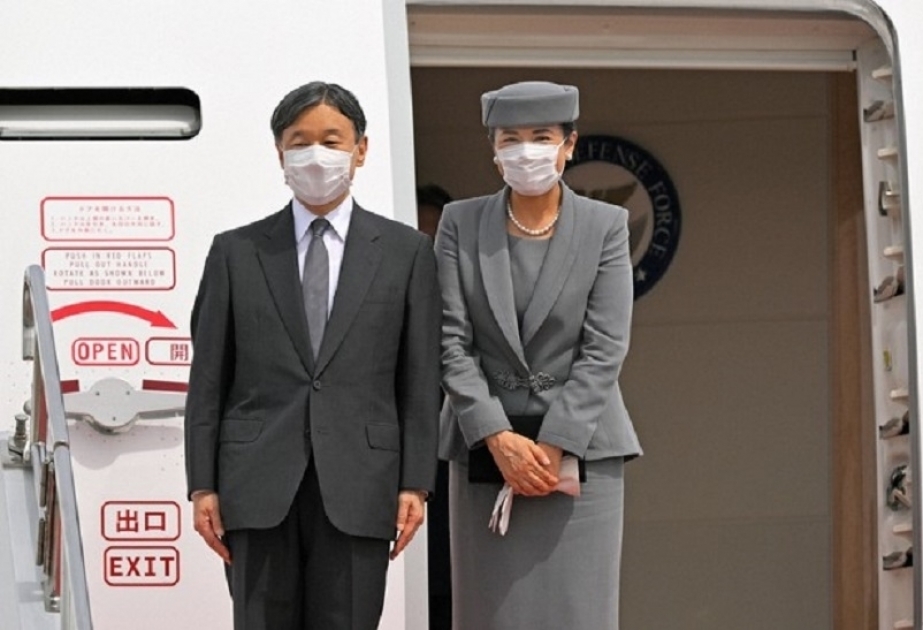 Japanese emperor and empress leave for Queen Elizabeth's state funeral
