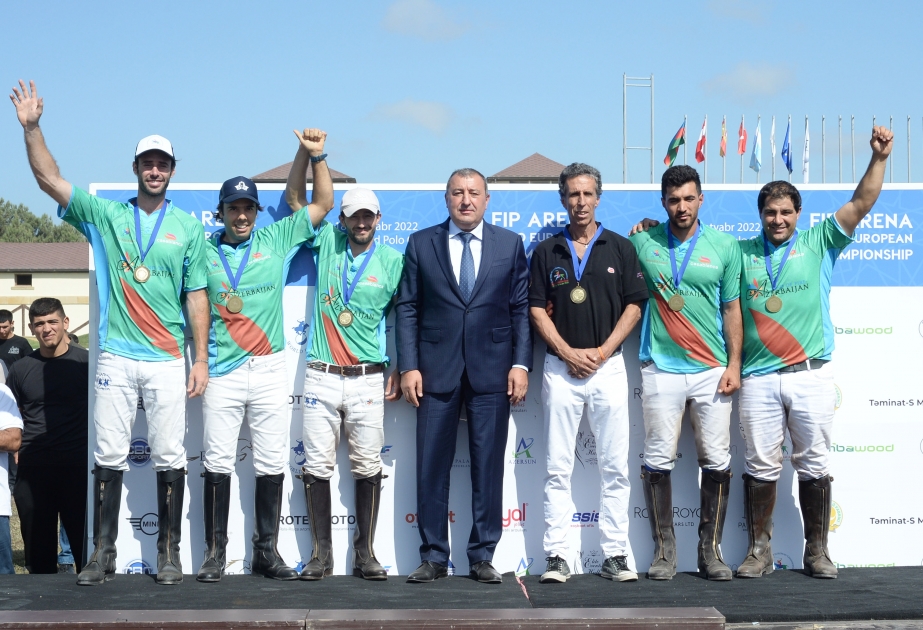 Azərbaycan komandası Bakıda keçirilən arena polo üzrə Avropa çempionatında üçüncü yeri tutub