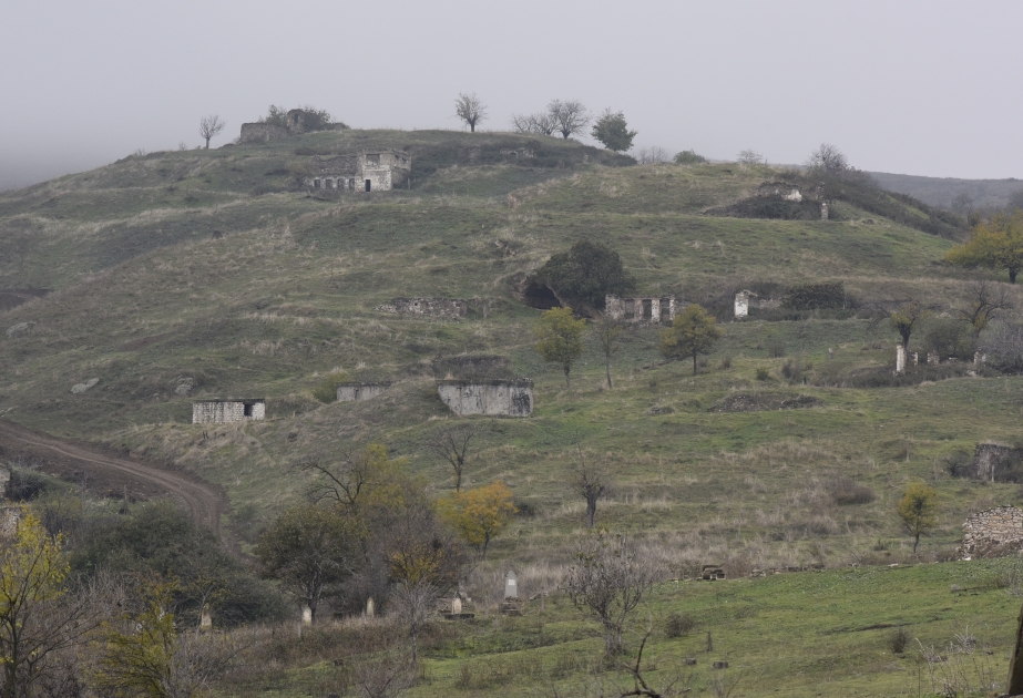 Village de Khélefché de la région de Fuzouli