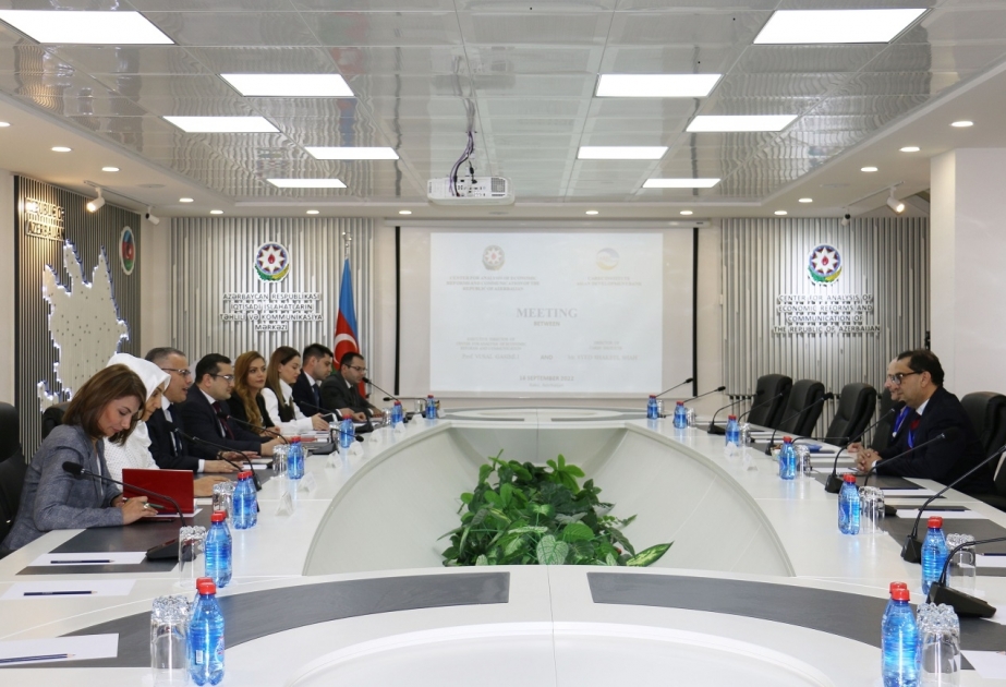 Mərkəzi Asiya Regional İqtisadi Əməkdaşlıq təşkilatının rəhbəri İİTKM-də olub