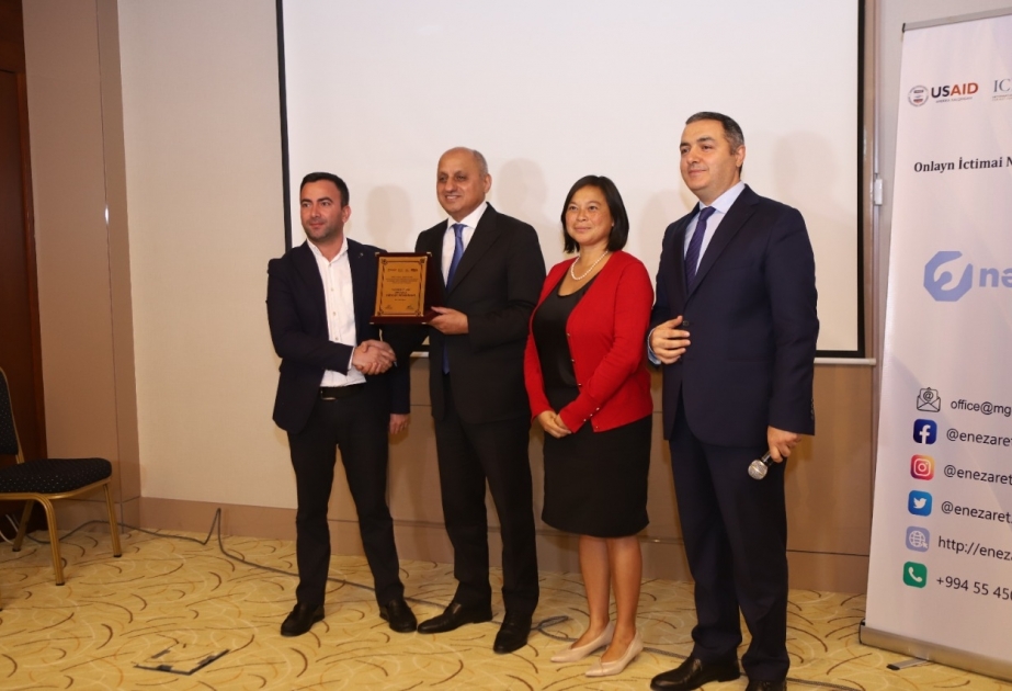 “Azərsu” “Ən fəal dövlət müəssisəsi” mükafatına layiq görülüb