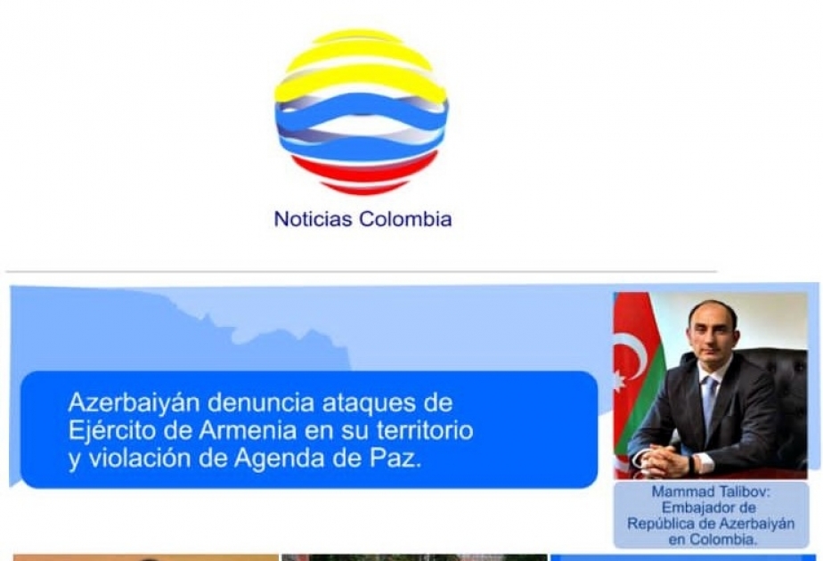 Kolumbiya mətbuatı Ermənistanın Azərbaycana qarşı son hərbi təxribatı barədə yazıb