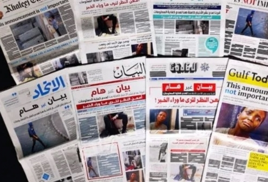 Arab media outlets publish articles condemning Armenia`s latest provocations against Azerbaijan