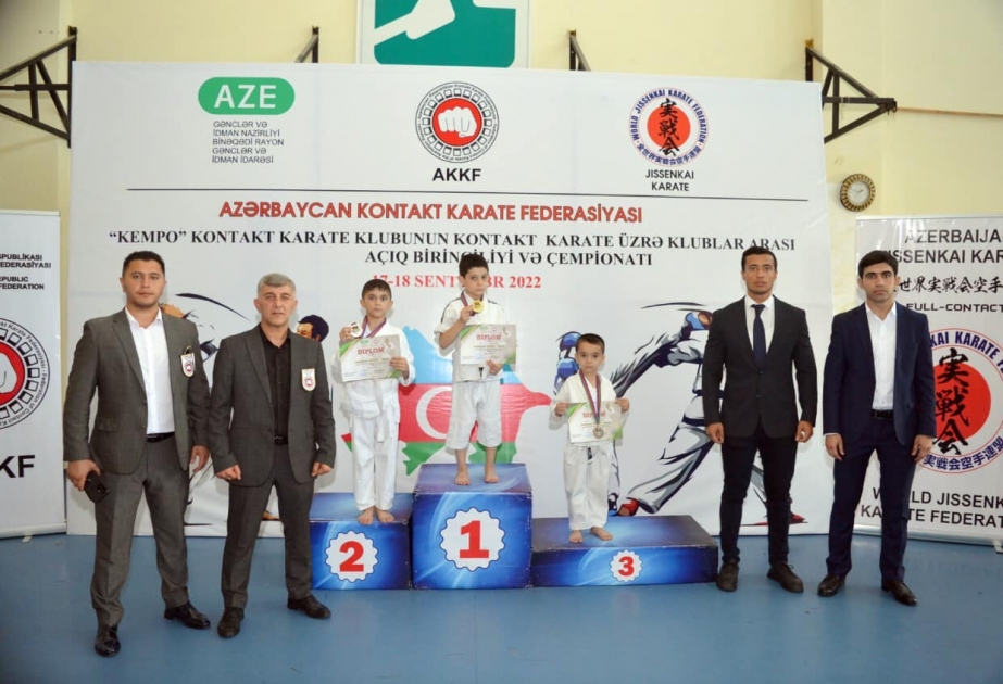 Kontakt karate üzrə klublararası açıq birincilik keçirilib