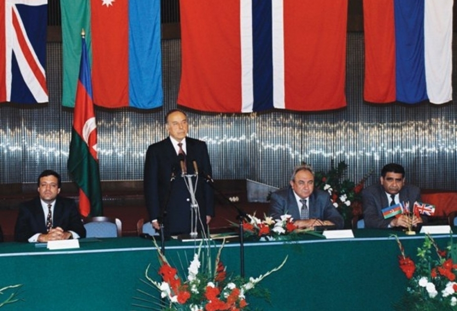 The Contract of the Century - one of landmark agreements in Azerbaijan's history, national strategy for success