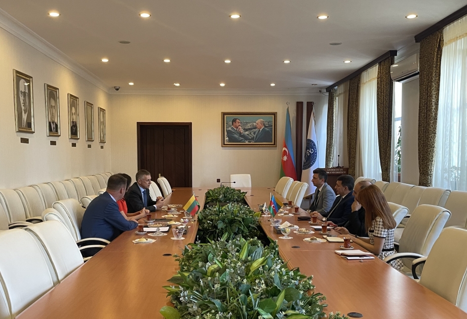 Lithuania`s Vice Health Minister visits Azerbaijan Medical University