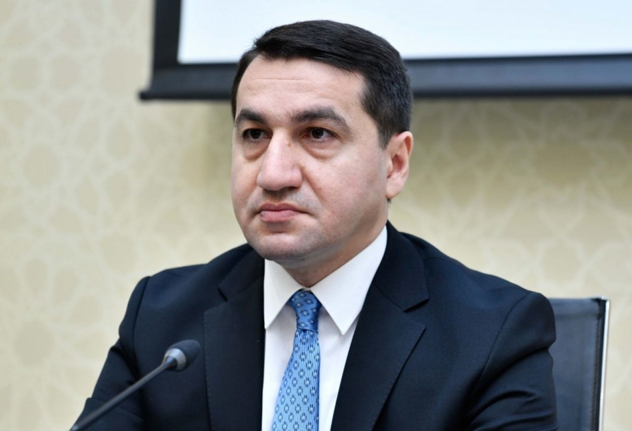 Hikmət Hacıyev Arye Qutun vəfatı ilə əlaqədar başsağlığı verib