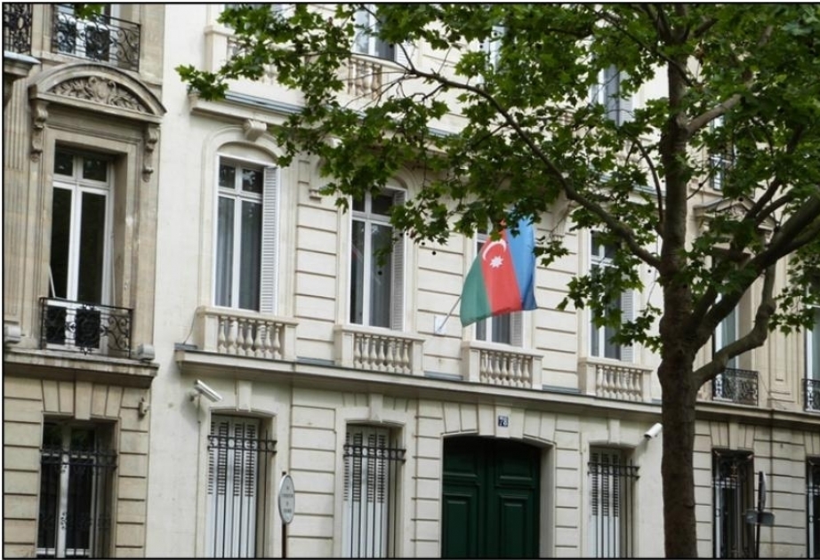 Посольство Азербайджана во Франции выступило с заявлением в связи с нападениями армянских фанатиков