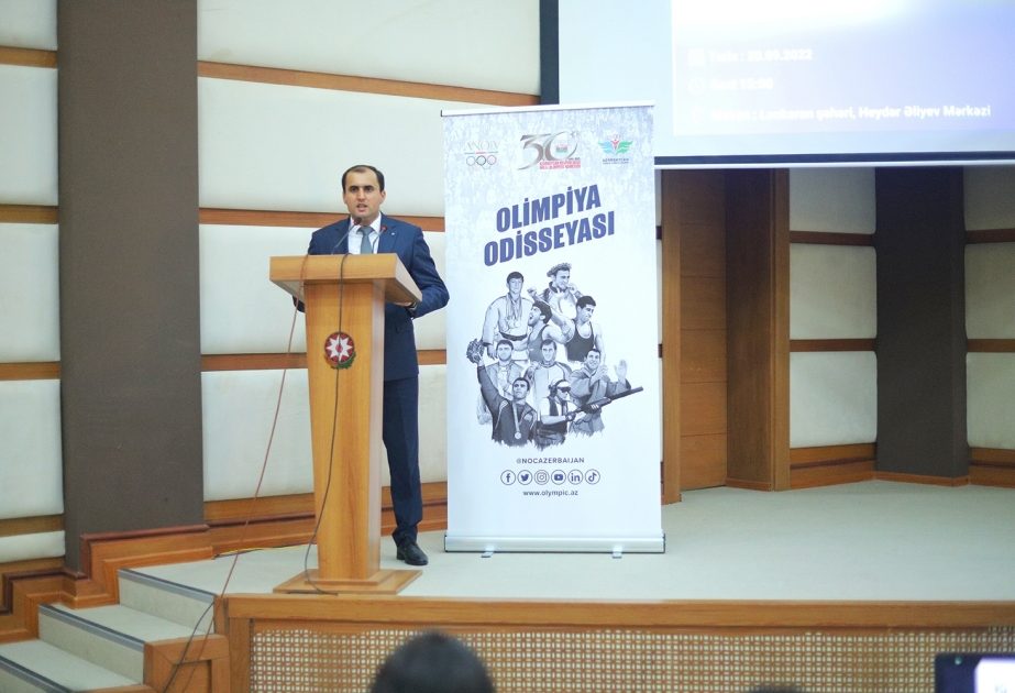 Olimpiya çempionu Nazim Hüseynov haqqında çəkilmiş film Lənkəranda nümayiş edilib