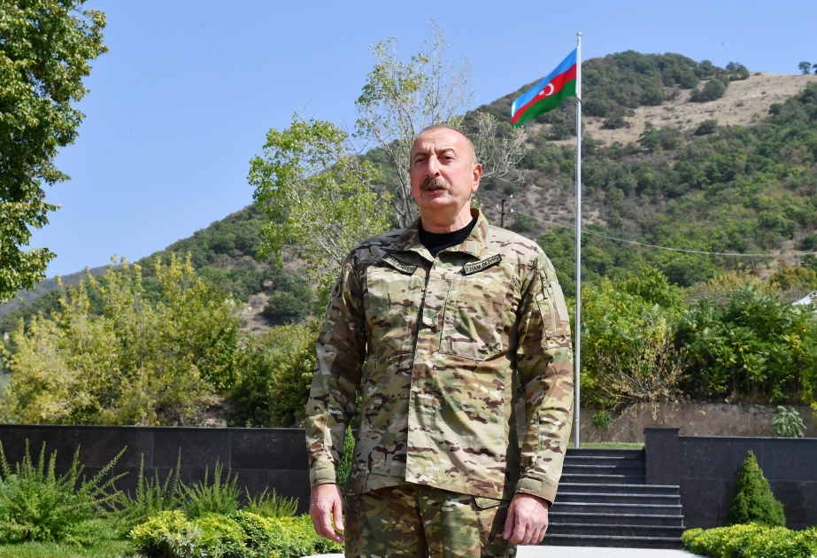 الرئيس إلهام علييف: أرمينيا رأت للمرة التالية أننا لن يوقفنا اتصال أحد ولا أي تصريح