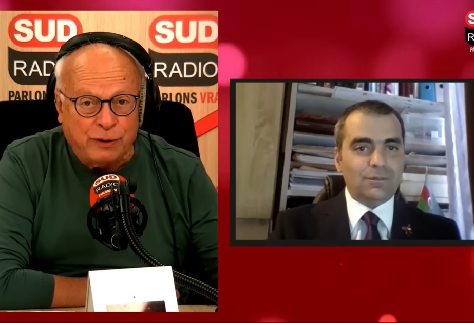 Fransa radiosunda Azərbaycan həqiqətlərindən danışılıb
