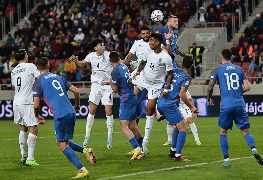 Azerbaijan beat Slovakia 2-1 in UEFA Nations League