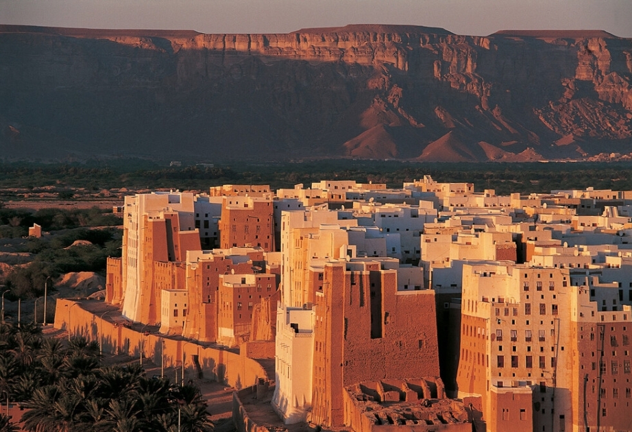 Old Walled City of Shibam - Yemen's ancient skyscraper city, UNESCO World Heritage site nicknamed as Manhattan of the desert