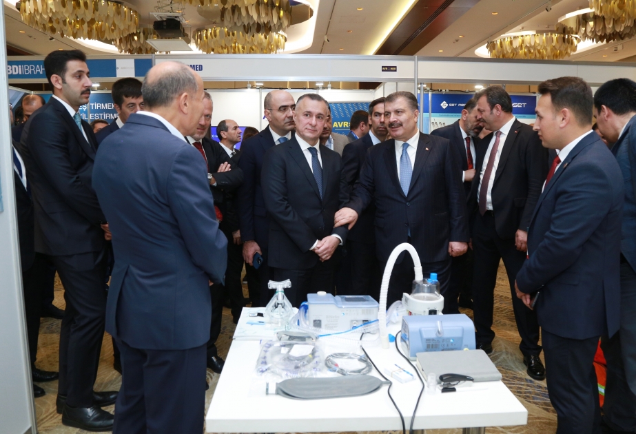 Se celebra en Bakú la ceremonia de apertura de "Foro y exposición de negocios médicos Azerbaiyán-Türkiye"