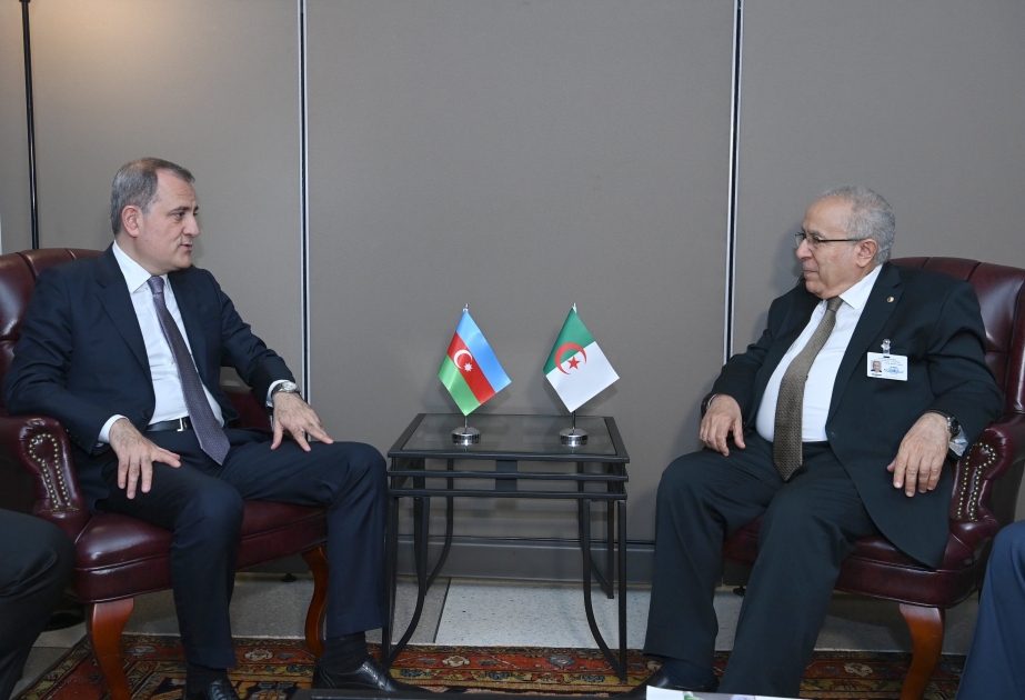 Ceyhun Bayramov Əlcəzair, Venesuela, Mərakeş və İordaniyadan olan həmkarları ilə görüşüb