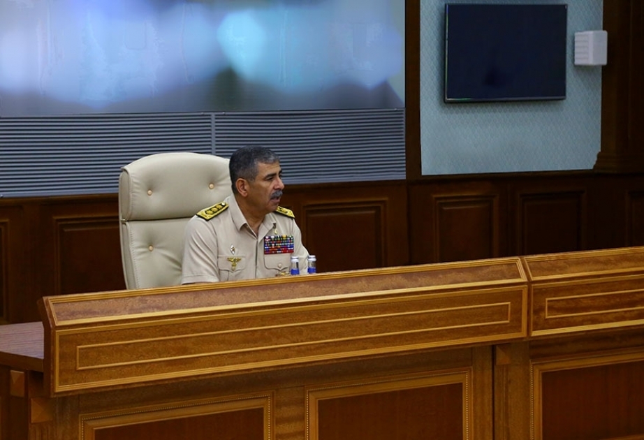 Министр обороны: Решительные ответные меры Азербайджанской армии высоко оценены Верховным главнокомандующим