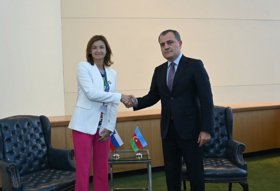El Titular de Exteriores de Azerbaiyán informa a su homólogo esloveno sobre las recientes provocaciones de Armenia