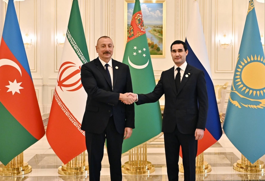 Azərbaycan Prezidenti: Qardaş Türkmənistanın dinamik inkişaf yolu ilə irəliləyərək böyük nailiyyətlər əldə etməsi bizi sevindirir
