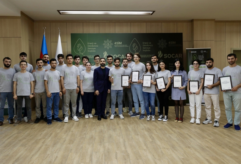“Enerji və Dördüncü Sənaye İnqilabı” hakatonunun qaliblərinə mükafatlar təqdim edilib
