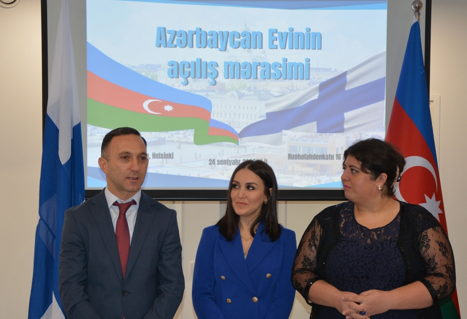 Finlandiyanın Helsinki şəhərində Azərbaycan Evinin açılışı olub VİDEO