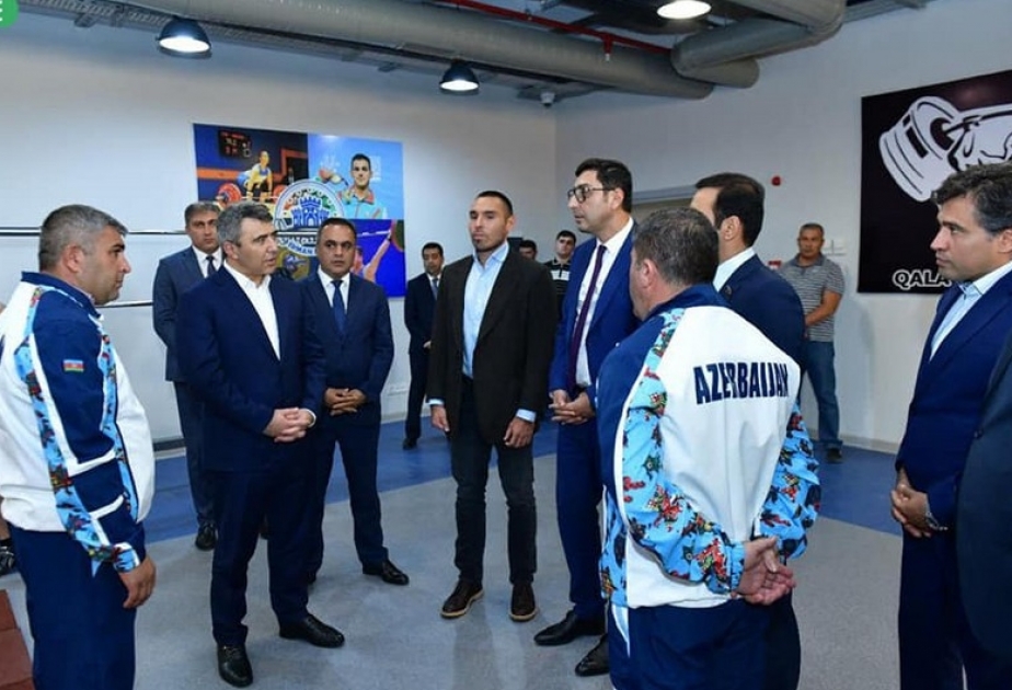 Regionlarda ağırlıqqaldırma zalları istifadəyə verilib