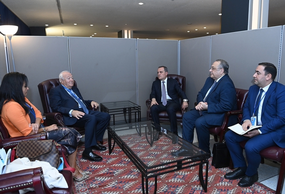 Azerbaijani FM meets with High Representative for UN Alliance of Civilizations
