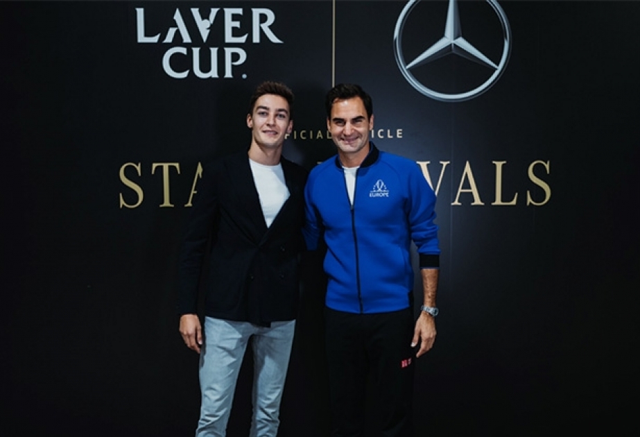 Роджер Федерер пообещал Расселлу посетить Гран-при