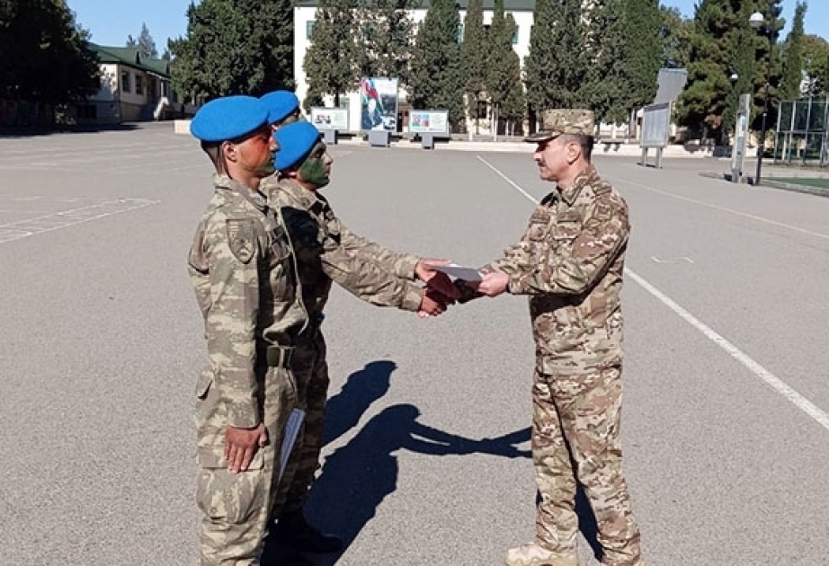 Azerbaijan’s Defense Ministry: The next Commando initial courses ended