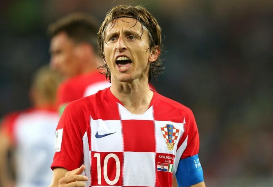 Xorvatiya millisinin futbolçusu Luka Modriç yığmada tarixi uğura imza atıb