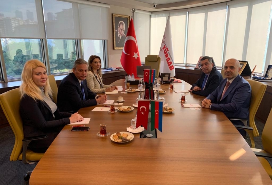 Azərbaycan Turizm Agentlikləri Assosiasiyası ilə TÜRSAB əməkdaşlıq əlaqələrini müzakirə ediblər