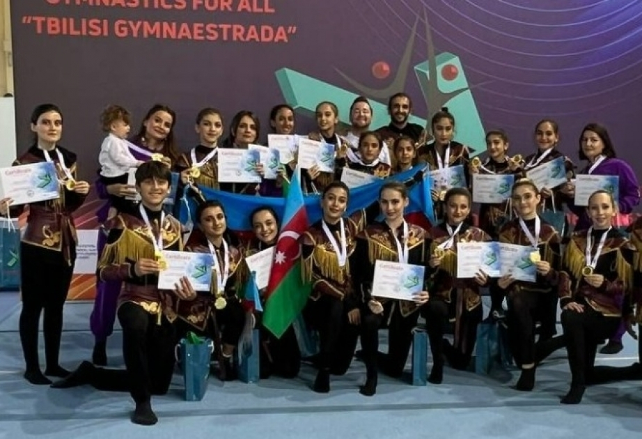 Azərbaycan gimnastları Tbilisi Gimnastradasında uğurla çıxış ediblər