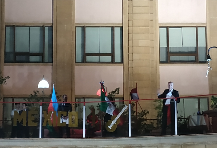El Día de la Independencia de México se celebró en Bakú