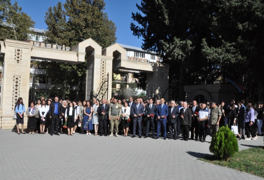 Mingəçevir Dövlət Universitetində 27 Sentyabr- Anım Gününə həsr olunan konfrans təşkil olunub