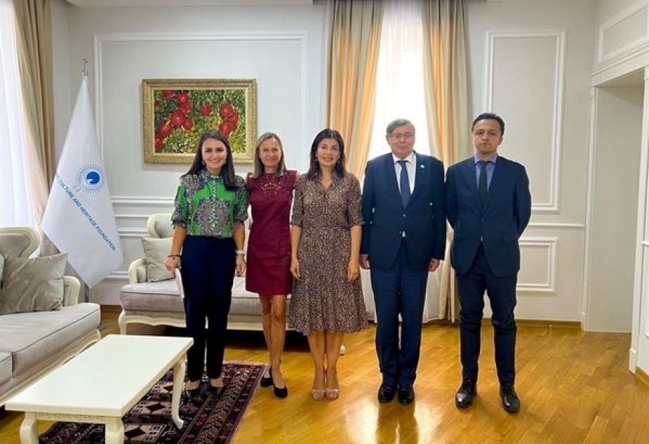 Gunay Afandiyeva meets with Head of Representation Office of Organization of Turkic States in Hungary