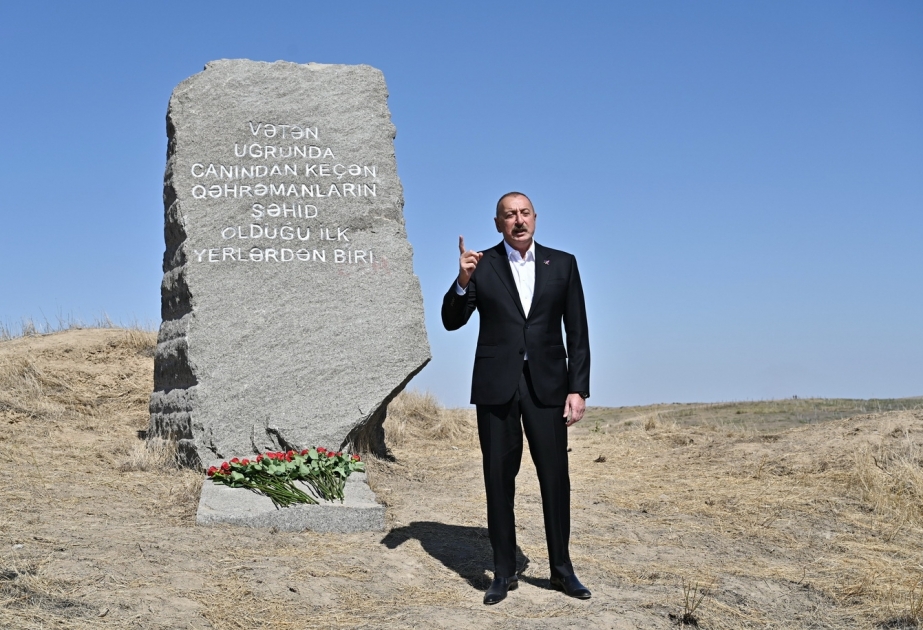Präsident Ilham Aliyev: Wir sind eine glückliche Generation, dass diese ganz wichtige Aufgabe uns zugefallen ist