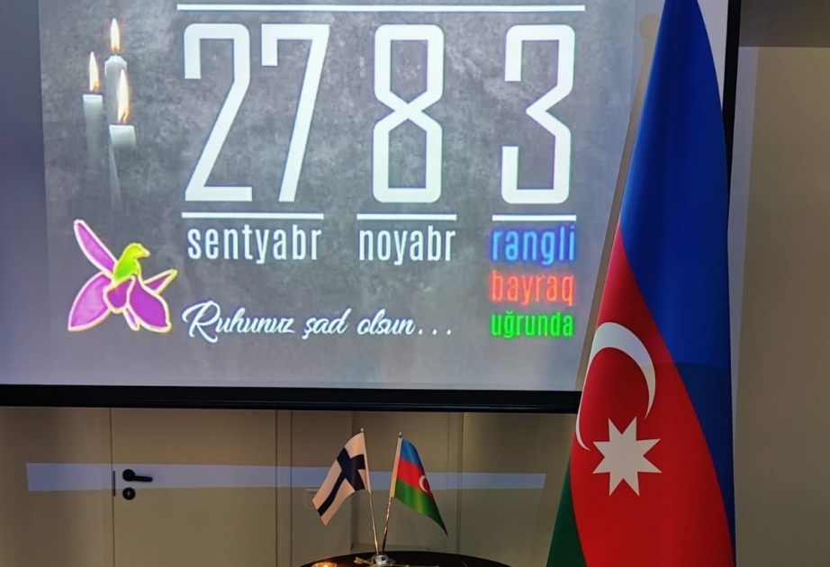 Azerbaijan House in Helsinki pays tribute to memory of Patriotic War martyrs
