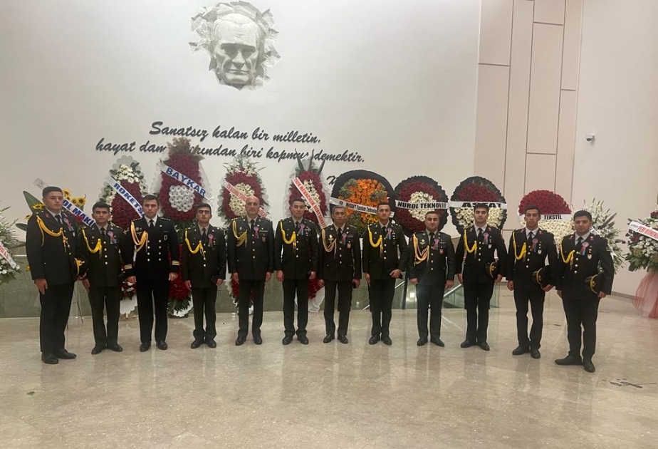 27 Sentyabr - Anım Günü ilə əlaqədar Ankarada keçirilən mərasimdə şəhidlərimizin əziz xatirəsi ehtiramla yad olunub