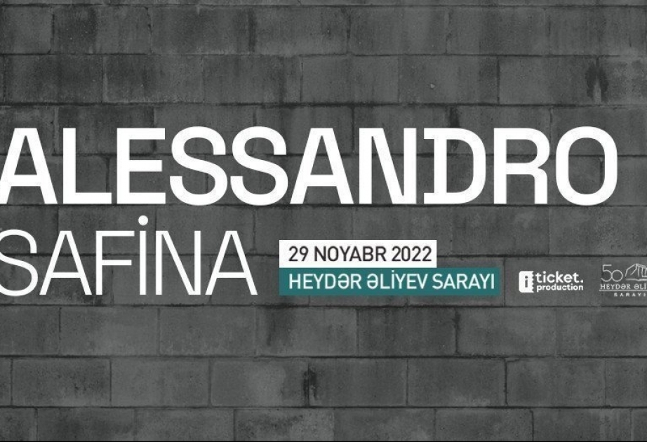 В Баку пройдет концерт итальянского тенора Алессандро Сафина