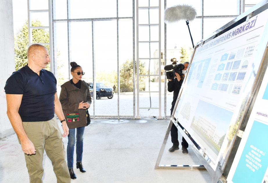 In Schuscha werden Hotel und Konferenzzentrum gebaut VIDEO