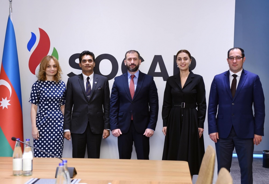 SOCAR-da ICESCO-nun baş katibinin Elm və Texnologiya üzrə müşaviri ilə görüş olub