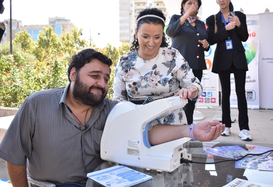 Ümumdünya Ürək Gününə həsr olunan aksiya keçirilib