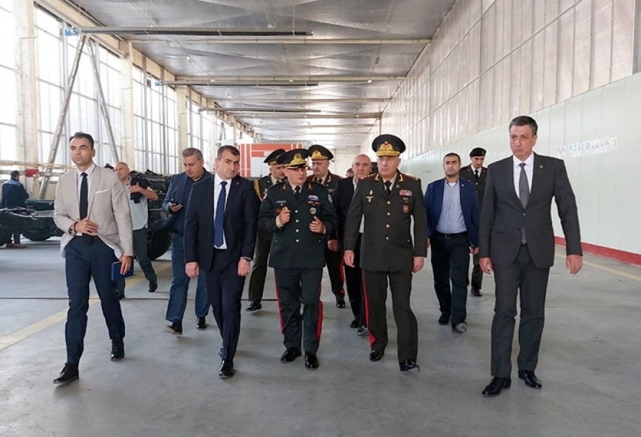 Начальник Генерального штаба Азербайджанской армии посетил Национальный учебно-тренировочный центр в Грузии