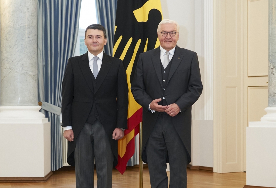 Azerbaijani Ambassador presents his credentials to German President