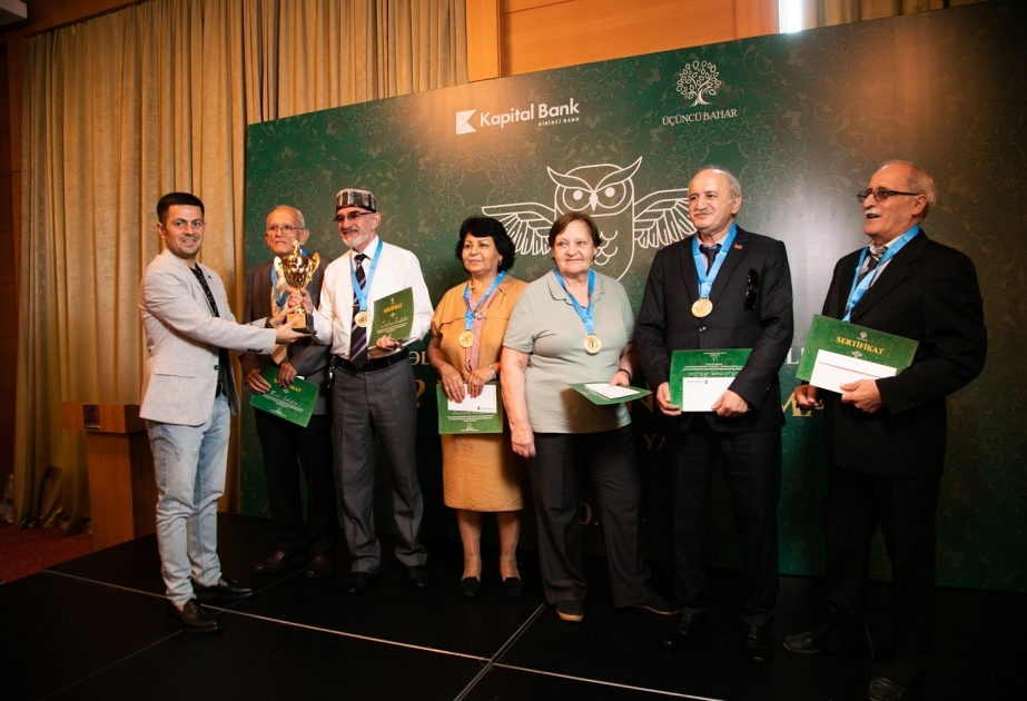 ®  Kapital Bank провел интеллектуальные игры для пенсионеров