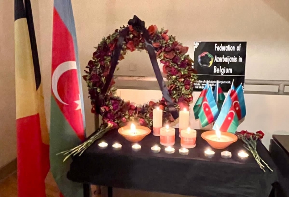 Azerbaijan House in Belgium pays tribute to memory of Patriotic War martyrs