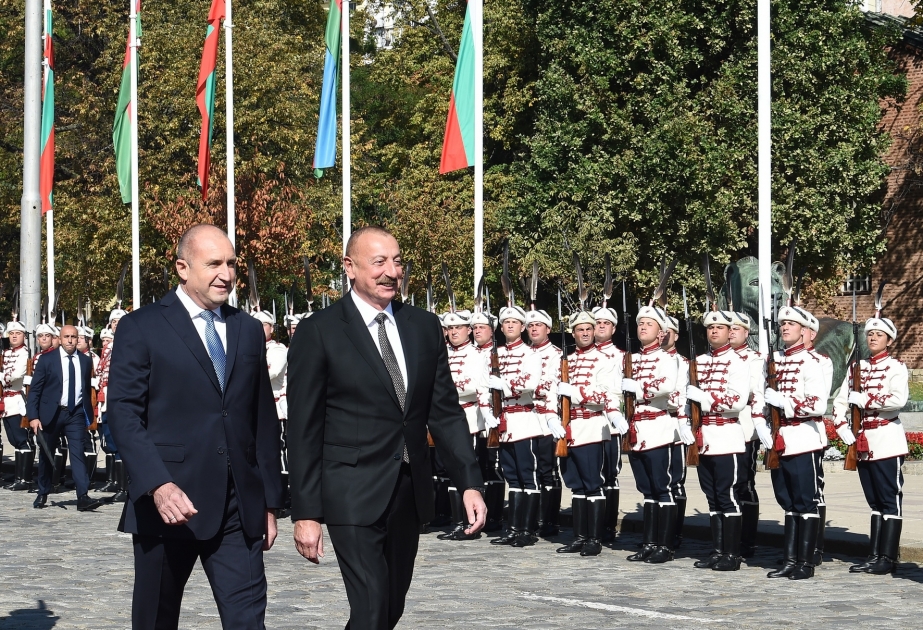 Sofia : cérémonie d’accueil officiel du président Ilham Aliyev VIDEO